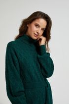 Sukienka damska, zielona, Moodo