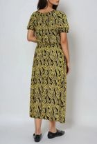 Sukienka damska, żółta, Moodo