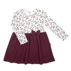 Sukienka dziewczęca z długim rękawem, mix, Nicol