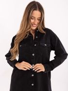 Sukienka jeansowa damska, czarna, Sublevel