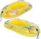 Sun Club, ponton plażowy, żółty, 112-70 cm