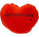 Sun-Day, poduszka, serce, Dzisiaj Nie Kochanie, Dzisiaj Tak kochanie, 43 cm, 1 szt.