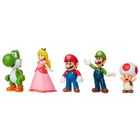 Super Mario, figurki, 6 cm, 5 szt.