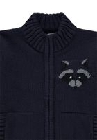 Sweter chłopięcy, rozpinany, granatowy, Esprit