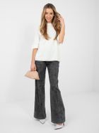 Sweter damski, ecru, Italy Moda