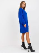 Sweter damski, niebieski, Rue Paris