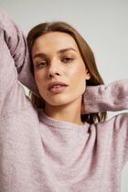 Sweter damski, różowy, Moodo