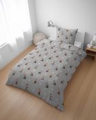 Świąteczne koty, 2-częściowy komplet pościeli, 160-200 cm