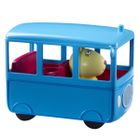 Świnka Peppa, autobus szkolny, zestaw