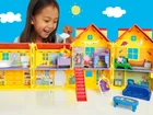 Świnka Peppa, Duży Rodzinny Dom Peppy, zestaw do zabawy z figurkami i akcesoriami