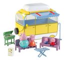 Świnka Peppa, Kamper + akcesoria + 4 figurki, zestaw