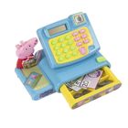 Świnka Peppa, sklep, zestaw kasa + koszyk, zabawka interaktywna