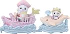 Sylvanian Families, Morskie pojazdy w parku rozrywki, zestaw z figurkami, 5820