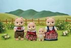 Sylvanian Families, rodzina psów karmelowych, zestaw figurek, 5459
