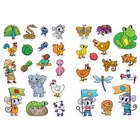 Szlaczki zwierzaczki. Edukacyjna książeczka z naklejkami