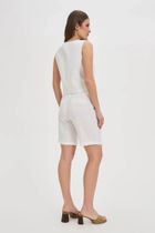 Szorty damskie, białe, Moodo