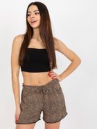 Szorty damskie, brązowe, Fresh Made