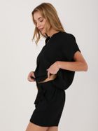 Szorty damskie, czarne, Sublevel