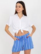 Szorty damskie, niebieskie, Fresh Made