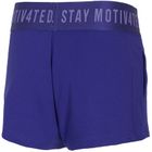 Szorty damskie, niebieskie, Stay motivated, 4F