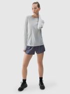 Szorty damskie, szare, 4F