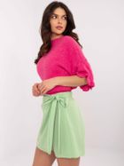 Szorty damskie, zielone, Italy Moda