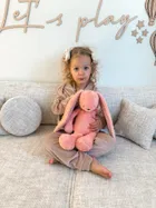 Szumisie, Królik dla starszaków, maskotka z mechanizmem szumiącym 5w1, różowy, 38 cm