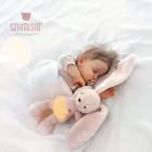 Szumisie, Szumiś Królik z lampką 5w1, różowy, 30 cm