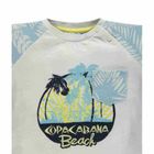 T-shirt chłopięcy, biały, Kanz