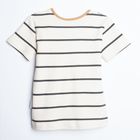 T-shirt chłopięcy, ecru, Nicol