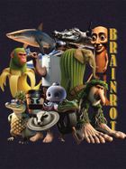 T-shirt chłopięcy, granatowy, Tup Tup