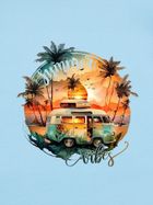 T-shirt chłopięcy, niebieski, Tup Tup