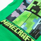 T-shirt chłopięcy, zielony, Minecraft