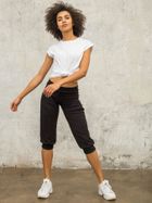 T-shirt damski, biały, For Fitness