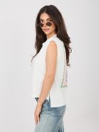 T-shirt damski, biały, Sublevel