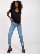 T-shirt damski, czarny, Mayflies