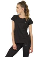 T-shirt damski, czarny, Tommy Life