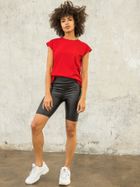 T-shirt damski, czerwony, For Fitness