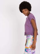 T-shirt damski, fioletowy, Mayflies