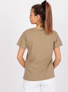 T-shirt damski, khaki, Mayflies