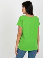 T-shirt damski, zielony, Basic Feel Good