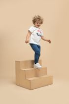 T-shirt dziecięcy, ecru, Pinokio