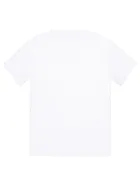 T-shirt dziewczęcy, biały, Tup Tup