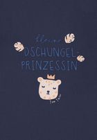 T-shirt dziewczęcy, ciemnoniebieski, Tom Tailor