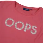 T-shirt dziewczęcy, różowy, Tom Tailor