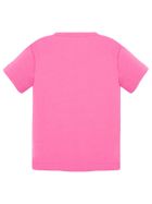 T-shirt dziewczęcy, różowy, Tup Tup