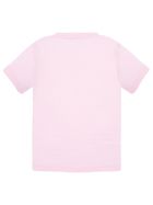 T-shirt dziewczęcy, różowy, Tup Tup