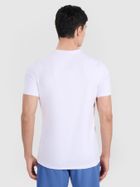 T-shirt męski, biały, 4F