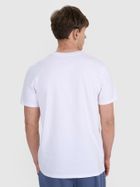 T-shirt męski, biały, 4F