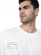 T-shirt męski, biały, 4F